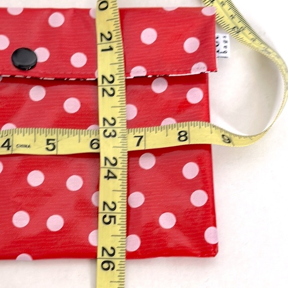 rbt bags Red Polka Dot Clutch